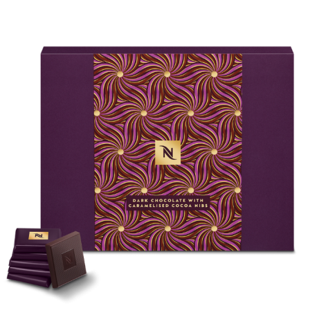 Tume šokolaad kakao tükikestega