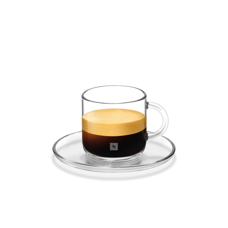 CUPS WITH SPOONS AND SAUCERS DOUBLE ESPRESSO CUPS WITH SPOONS AND SAUCERS DOUBLE ESPRESSO