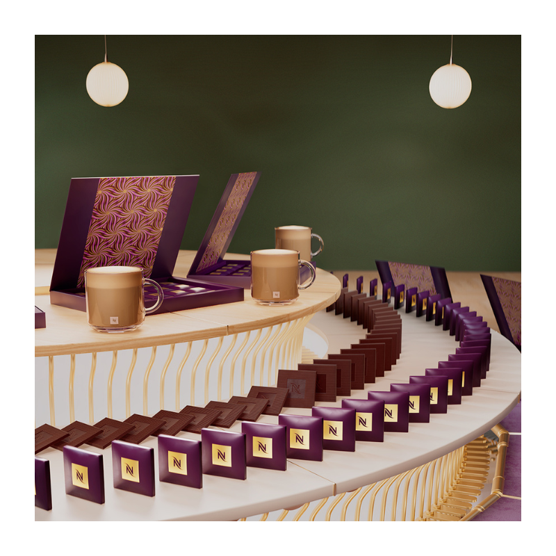 Tume šokolaad kakao tükikestega