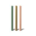Candles Blooming Flowers