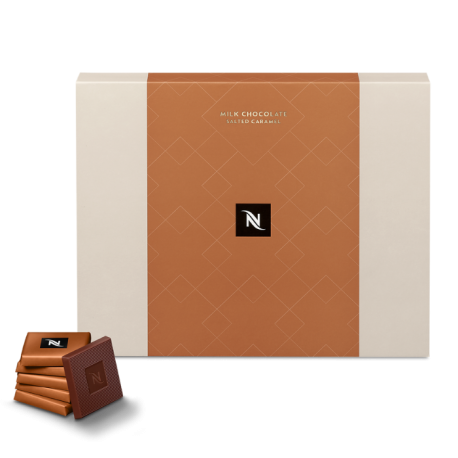 Milk Chocolate with salted caramel