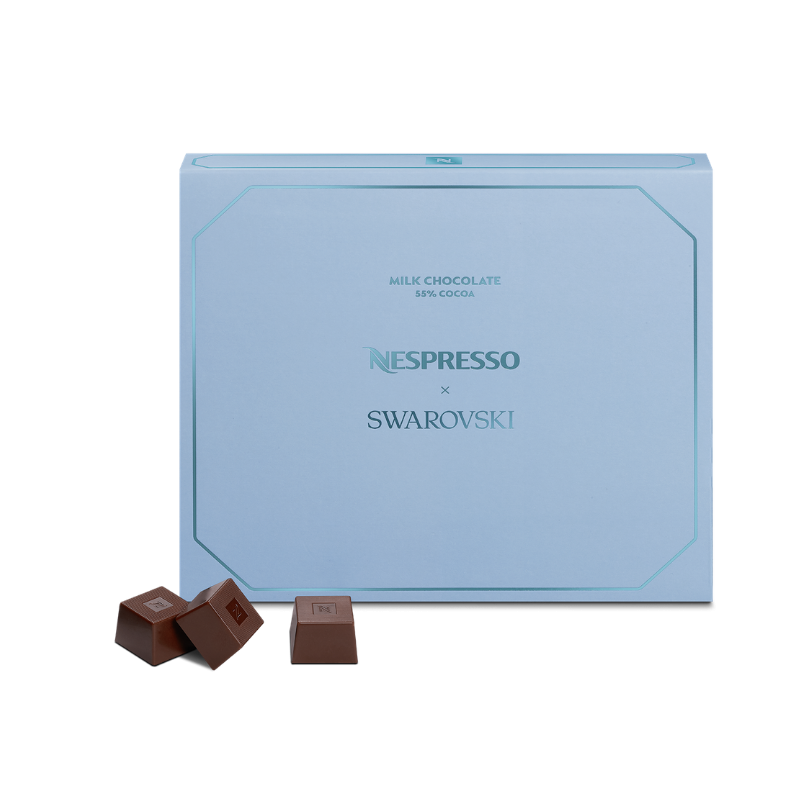 Milk Chocolate Cubes Swarovski Milk Chocolate Cubes Swarovski