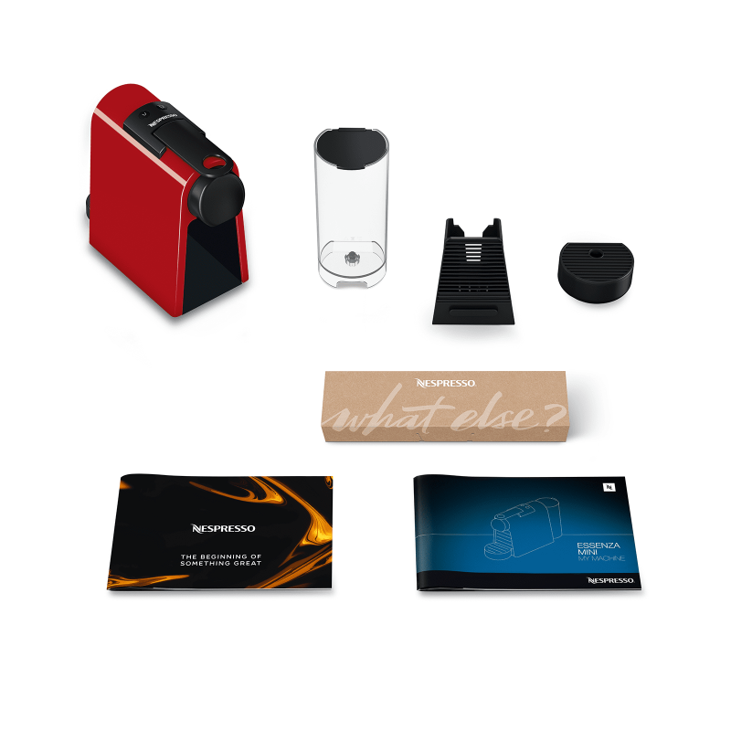 Kapselkohvimasin Nespresso Essenza mini red