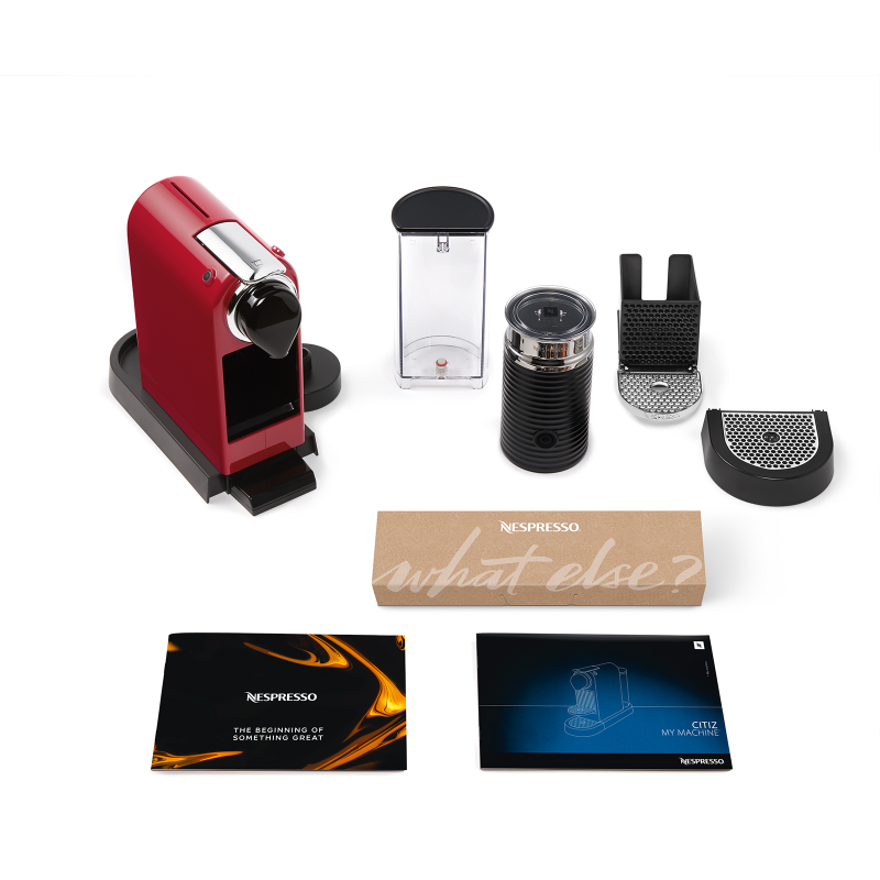 Kapselkohvimasin Nespresso Citiz & Milk Red