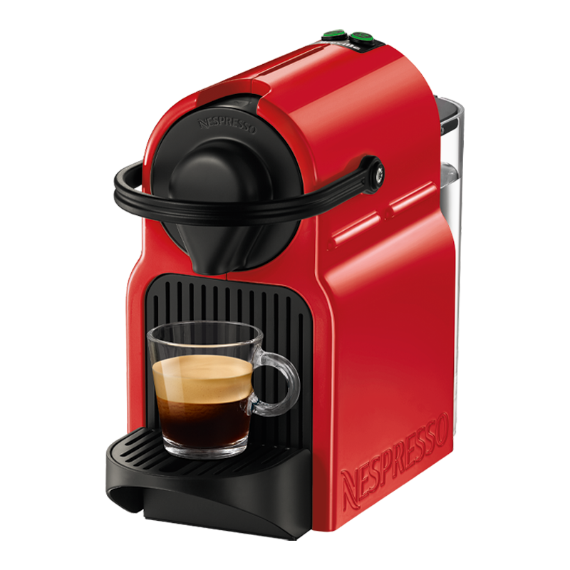 Kapselkohvimasin Nespresso Inissia red