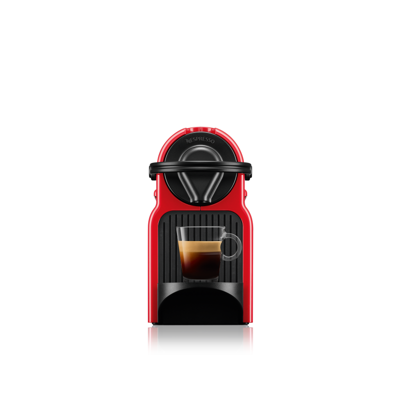 Kapselkohvimasin Nespresso Inissia red