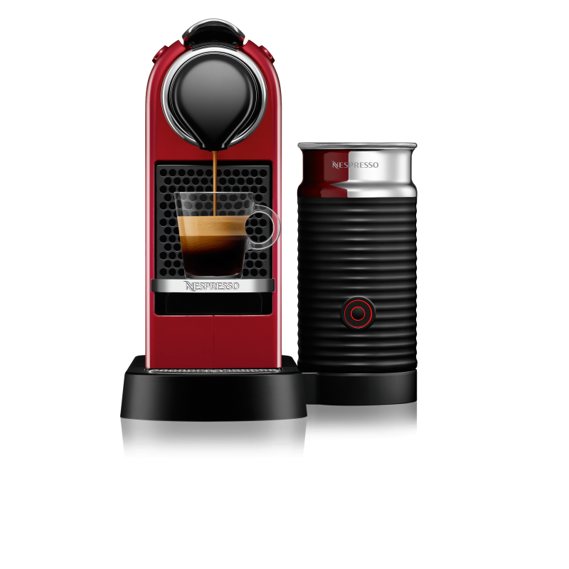 Kapselkohvimasin Nespresso Citiz & Milk Red