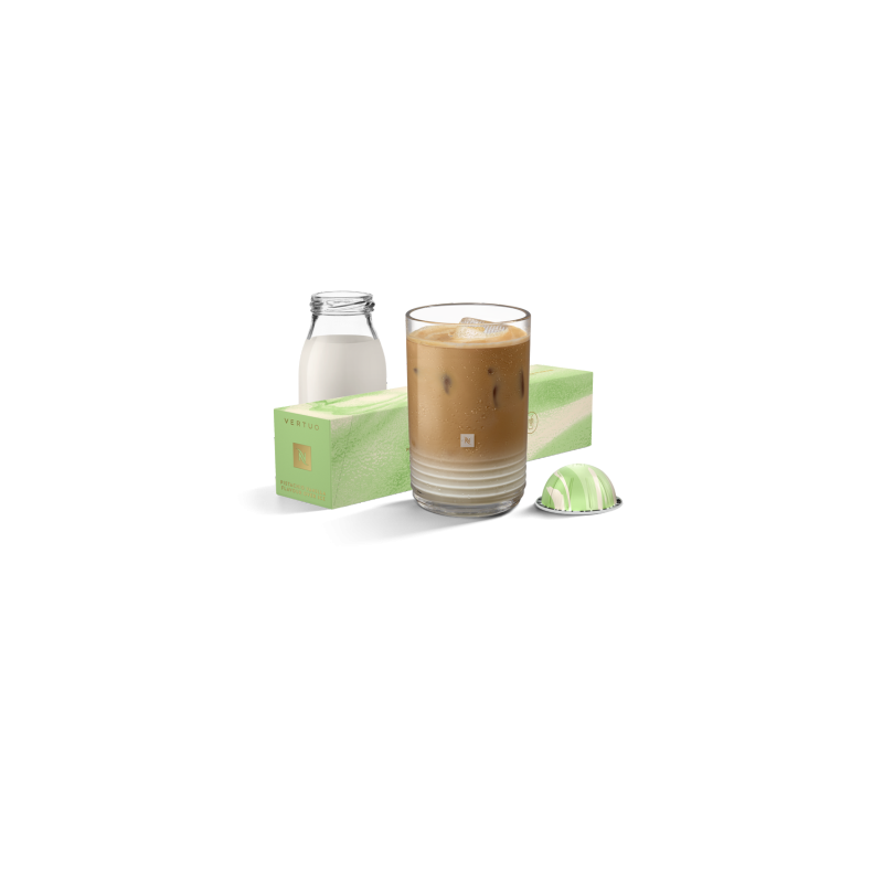 Pistachio vanilla flavour over ice Pistachio vanilla flavour over ice