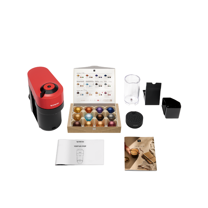 Vertuo Pop Red & Aeroccino 3