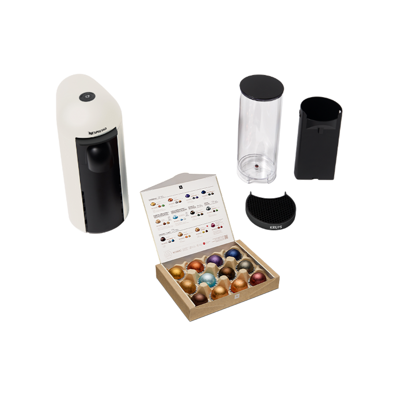 Kapsulinis kavos aparatas Nespresso Vertuo Plus White Kapsulinis kavos aparatas Nespresso Vertuo Plus White