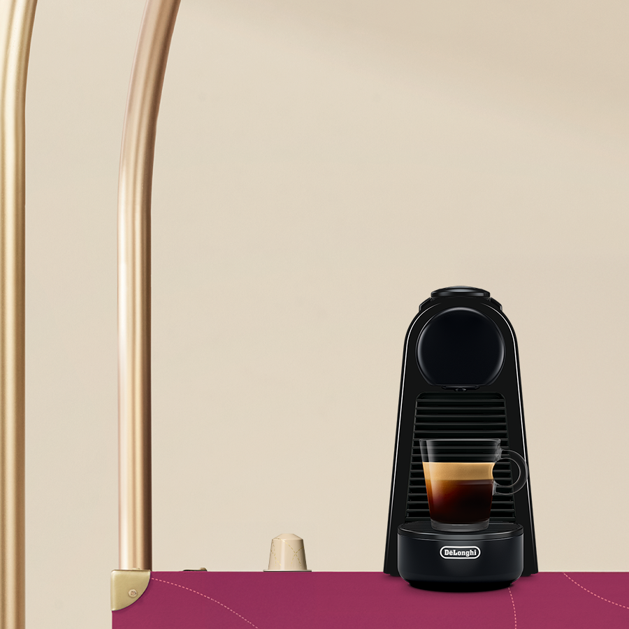 BUY 200 ORIGINAL COFFEE CAPSULES AND GET ESSENZA MINI TRIANGLE COFFEE MACHINE FOR 19,99 EURO!