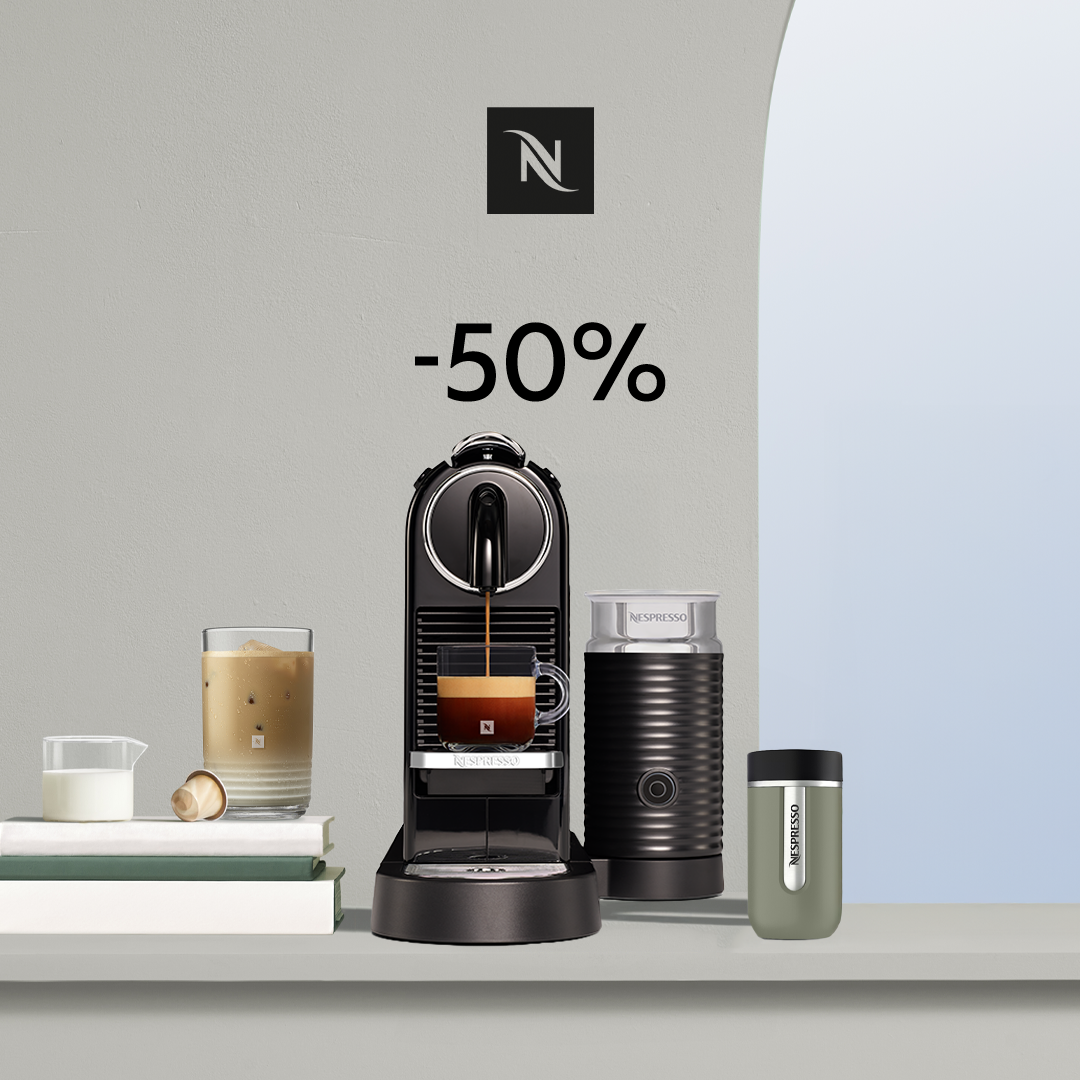 50% ALLAHINDLUS CITIZ&MILK KOHVIMASINALE, KUI OSTATE 150 ORIGINAL KAPSLIT!