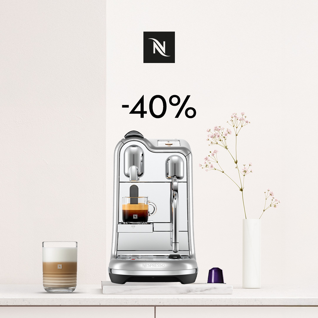 20% ALLAHINDLUS CREATISTA PRO KOHVIMASINALE, KUI OSTATE 220 ORIGINAL KAPSLIT!