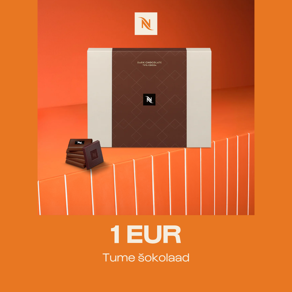 Ostes 100 Original kohvikapslit, saate Tume Šokolaad 1 euro eest