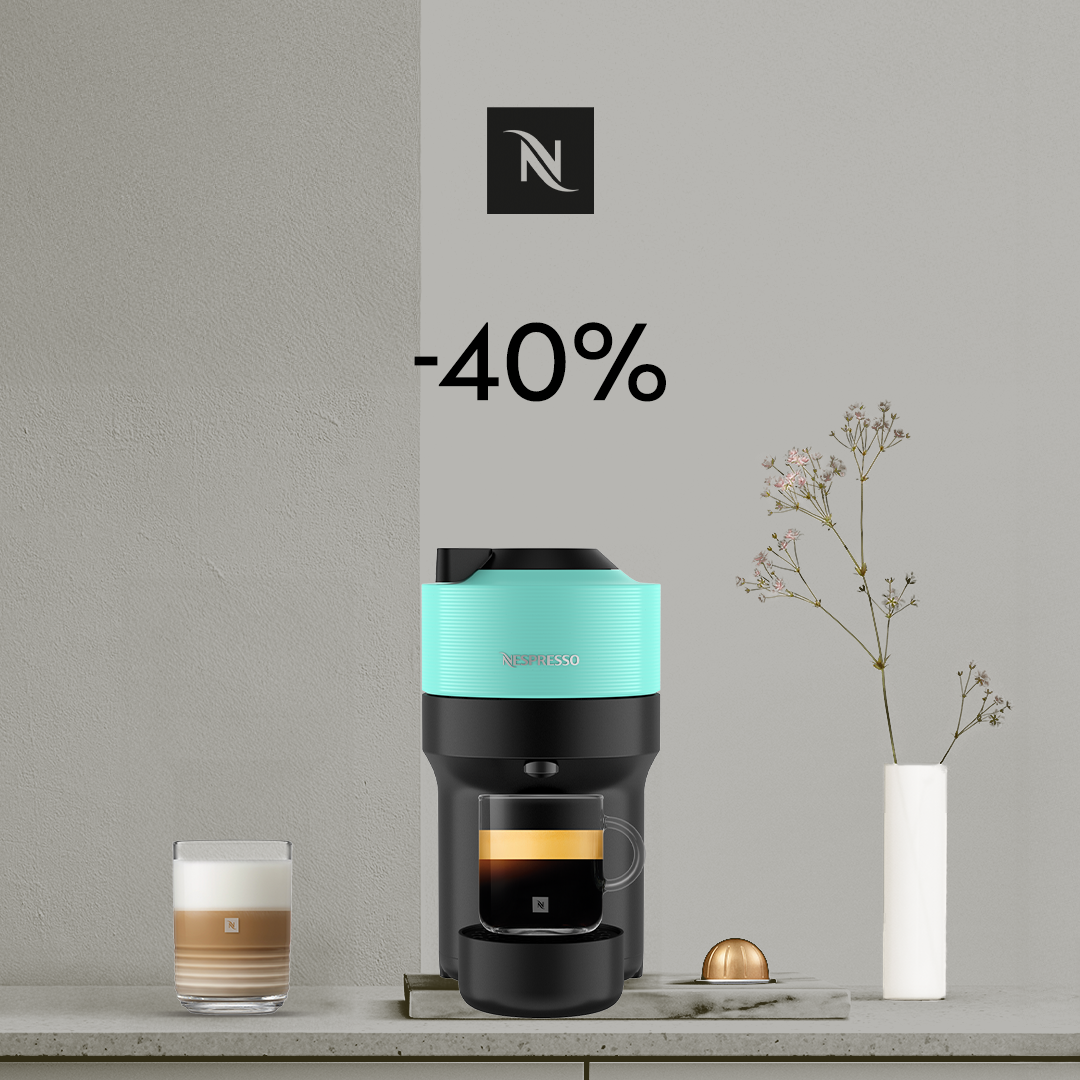 40% ALLAHINDLUS VERTUO POP KOHVIMASINALE, KUI OSTATE 80 VERTUO KAPSLIT! 