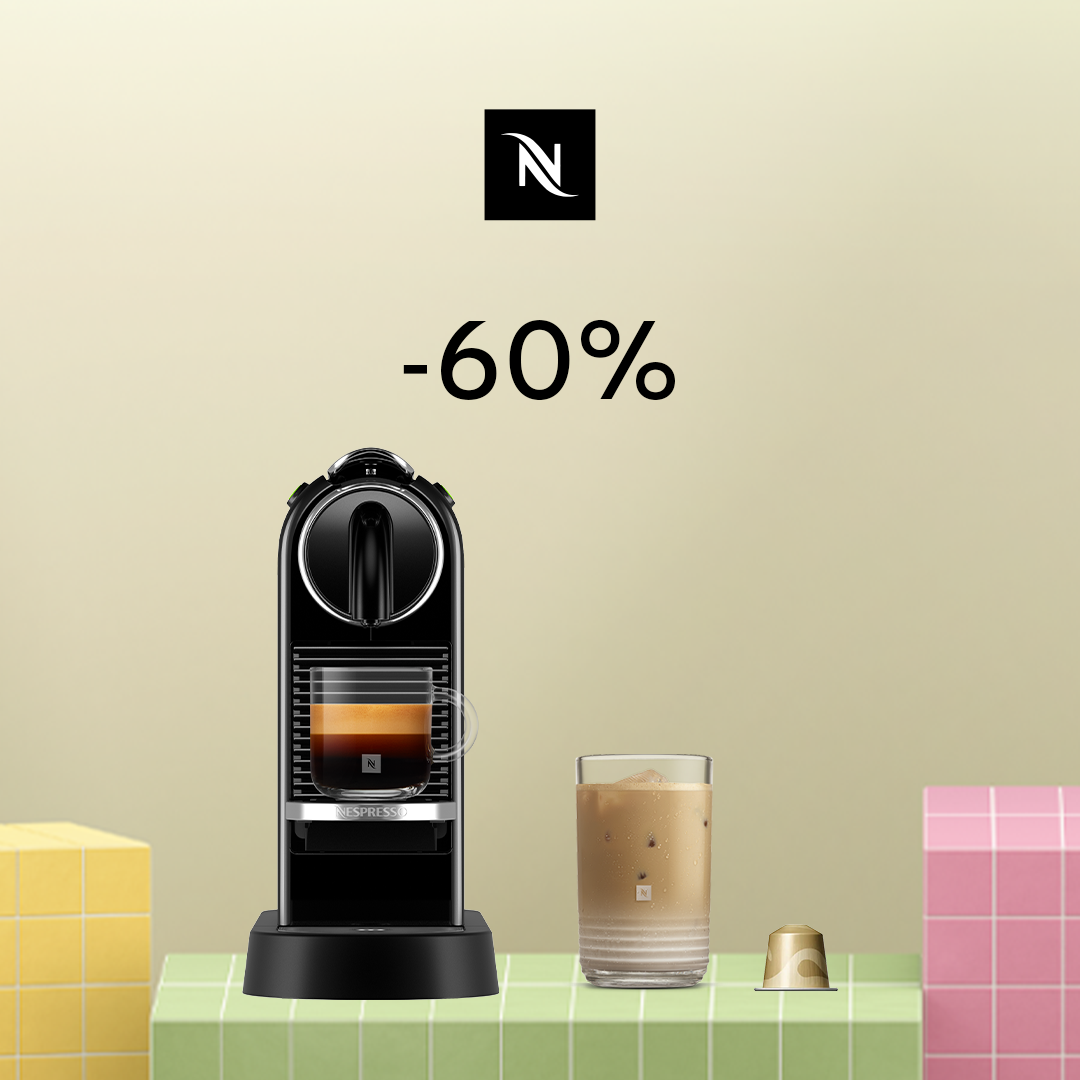 60% ALLAHINDLUS CITIZ KOHVIMASINALE, KUI OSTATE 150 ORIGINAL KAPSLIT! 