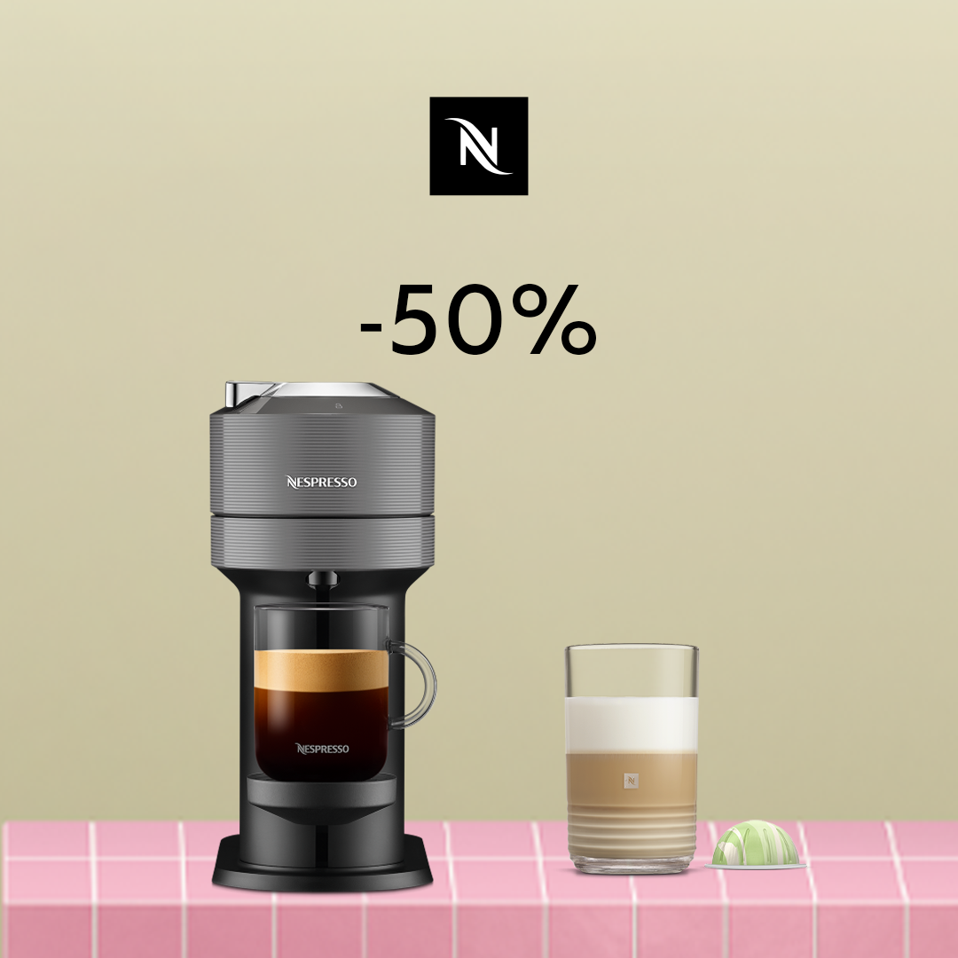 50% ALLAHINDLUS VERTUO NEXT KOHVIMASINALE, KUI OSTATE 100 VERTUO KAPSLIT! 
