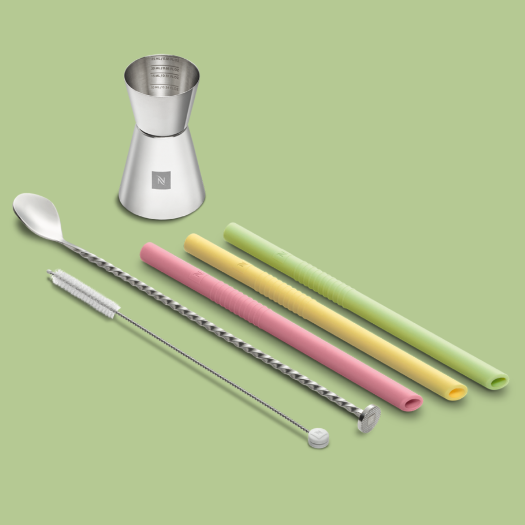Buy 200 Vertuo coffee capsules and get a Barista Kit as a gift