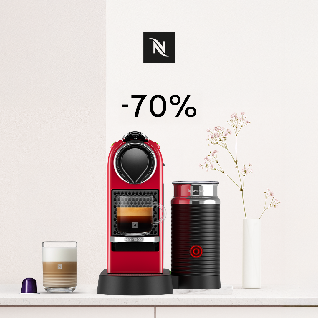 70% ALLAHINDLUS CITIZ&MILK RED KOHVIMASINALE, KUI OSTATE 100 ORIGINAL KAPSLIT!