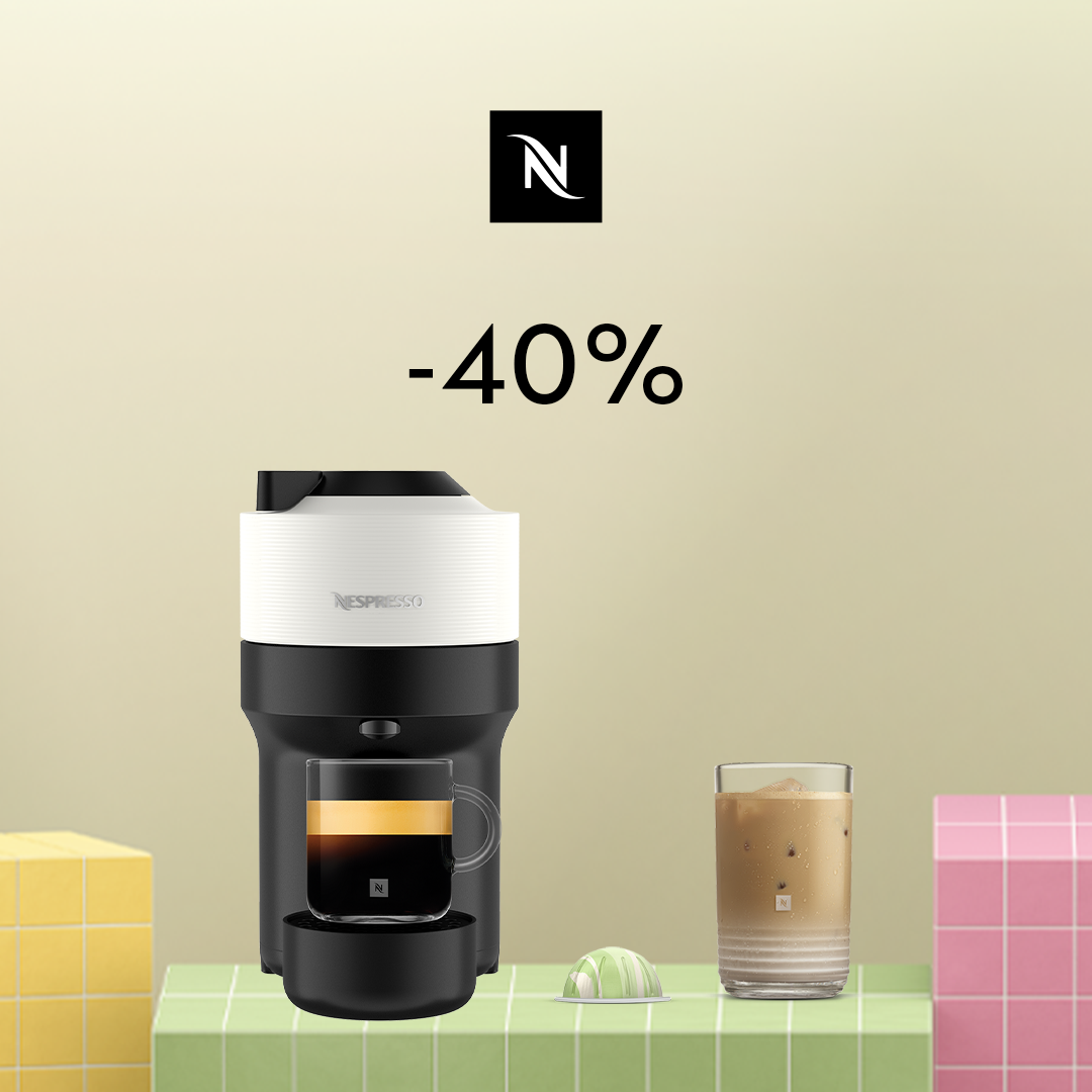 40% ALLAHINDLUS VERTUO POP KOHVIMASINALE, KUI OSTATE 80 VERTUO KAPSLIT! 
