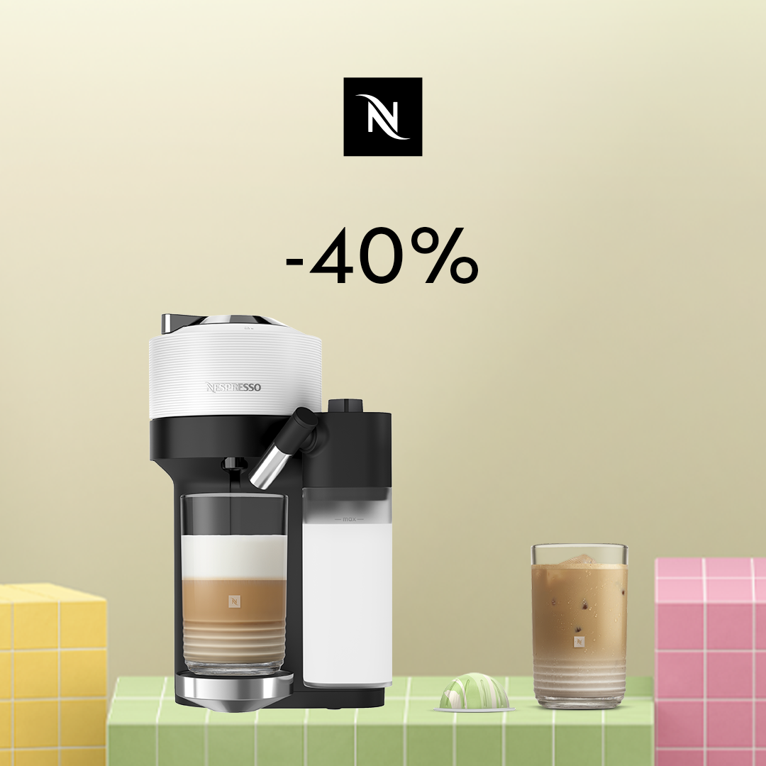 40% ALLAHINDLUS VERTUO LATTISSIMA KOHVIMASINALE, KUI OSTATE 80 VERTUO KAPSLIT! 