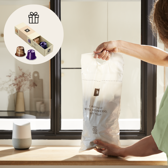 Tagastage kasutatud kapslid ja saage Nespresso kohvikapslid tasuta*