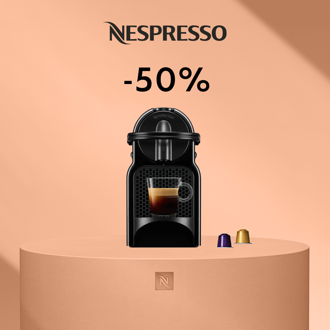 -50% INISSIA KOHVIMASINALE, KUI OSTATE 120 ORIGINAL KAPSLIT!