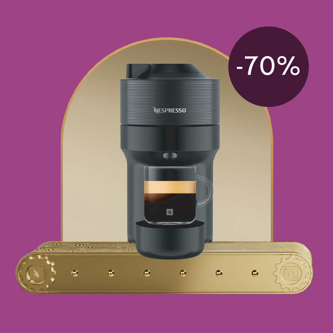 -70% VERTUO POP KOHVIMASINALE, KUI OSTATE 80 VERTUO KAPSLIT! 