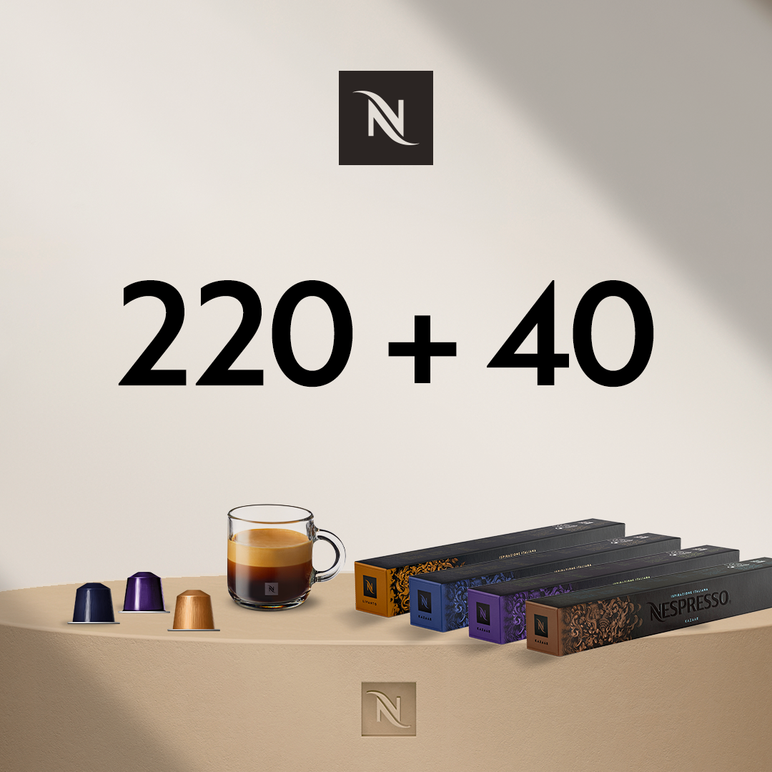 OSTKE 220 ORIGINAL KOHVIKAPSLIT - SAAGE 4 PAKKI ISPIRAZIONE ITALIANA KOHVI 0,04 EURO EEST