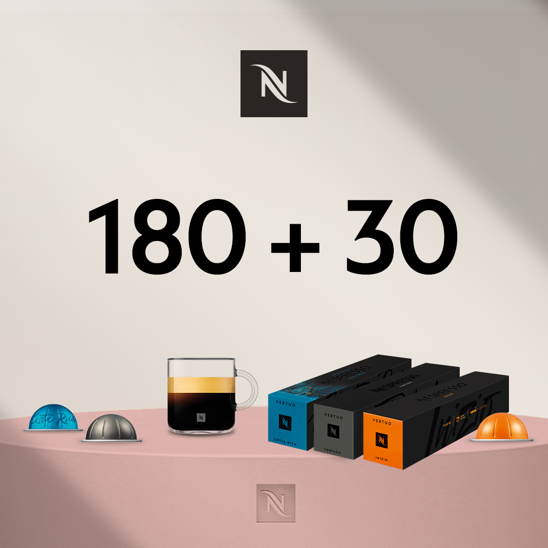 OSTKE 180 VERTUO KOHVIKAPSLIT - SAAGE 3 PAKKI GRAN LUNGOS KOHVI 0,03 EURO EEST