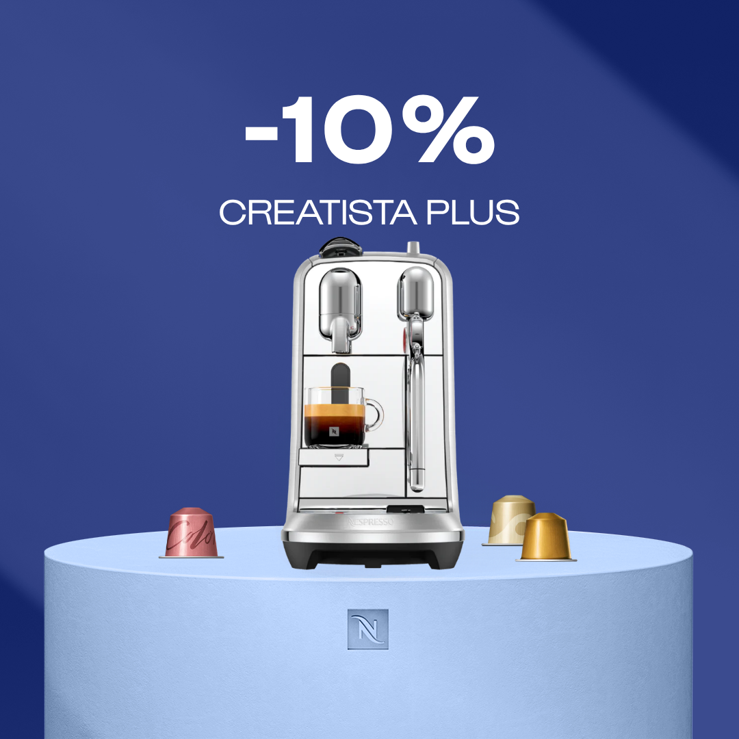 -10% CREATISTA PLUS KOHVIMASINALE, KUI OSTATE 160 ORIGINAL KAPSLIT