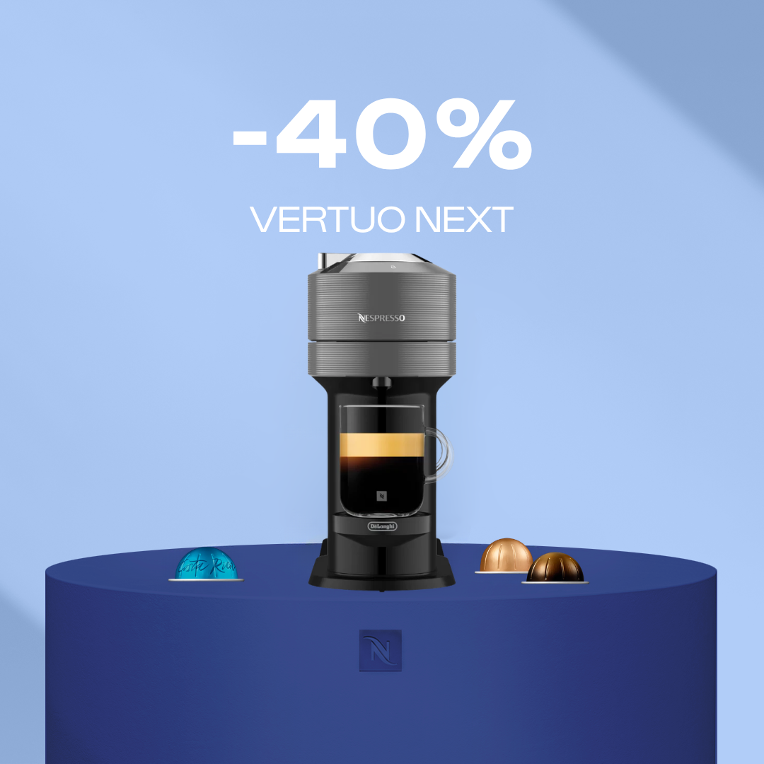 -40% VERTUO NEXT KOHVIMASINALE, KUI OSTATE 80 VERTUO KAPSLIT -40% VERTUO NEXT KOHVIMASINALE, KUI OSTATE 80 VERTUO KAPSLIT