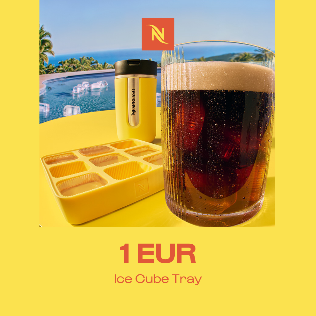BUY 80 ORIGINAL CAPSULES AND GET AN ICE CUBE TRAY YUZU FOR €1 BUY 80 ORIGINAL CAPSULES AND GET AN ICE CUBE TRAY YUZU FOR €1