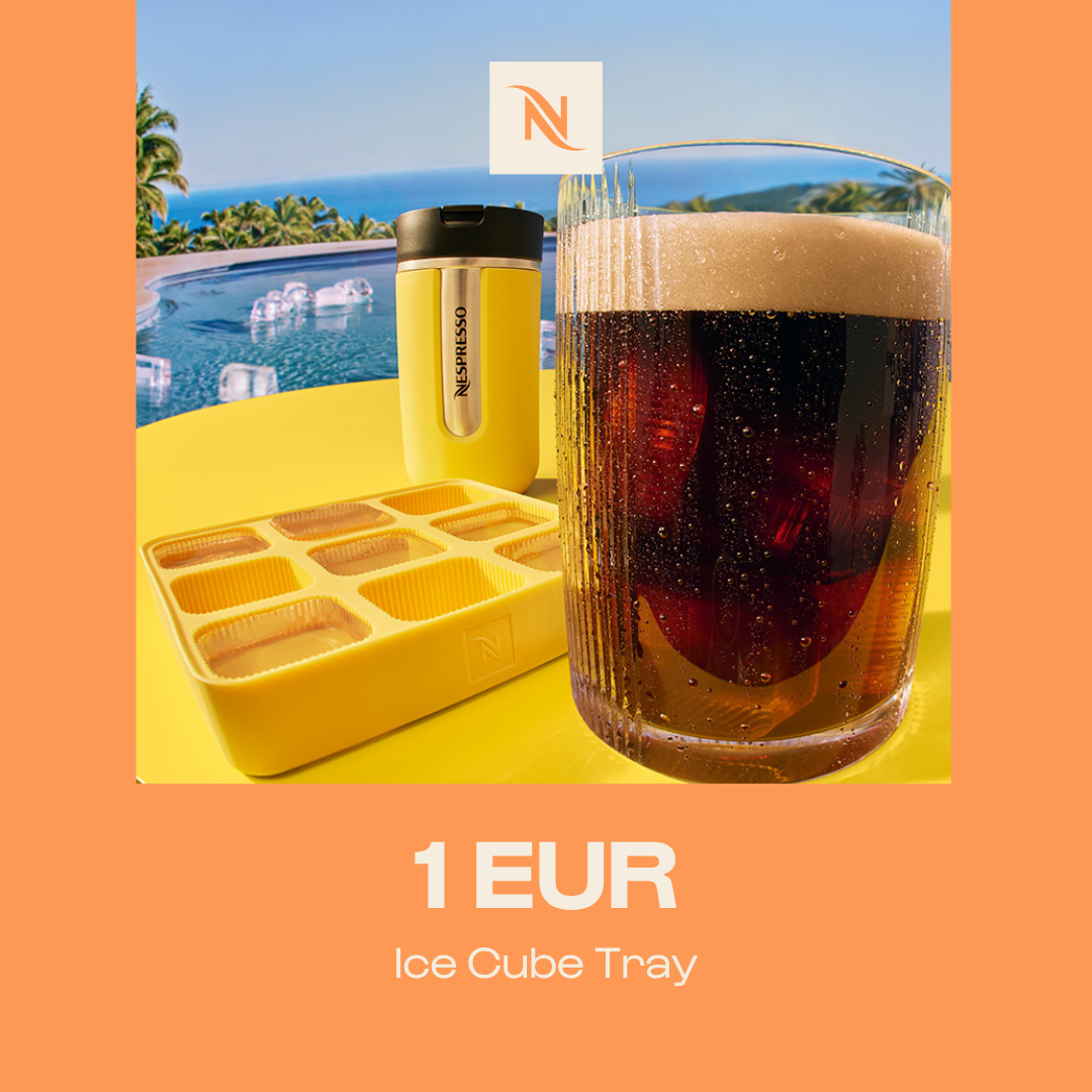 BUY 60 VERTUO CAPSULES AND GET AN ICE CUBE TRAY YUZU FOR €1 BUY 60 VERTUO CAPSULES AND GET AN ICE CUBE TRAY YUZU FOR €1