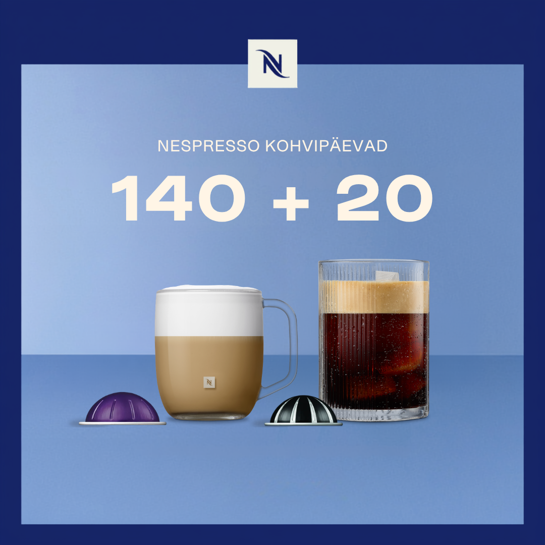 OSTKE 140 VERTUO KOHVIKAPSLIT - SAAGE 2 PAKKI ESPRESSO & RISTRETTO KOHVI 0,02 EURO EEST OSTKE 140 VERTUO KOHVIKAPSLIT - SAAGE 2 PAKKI ESPRESSO & RISTRETTO KOHVI 0,02 EURO EEST